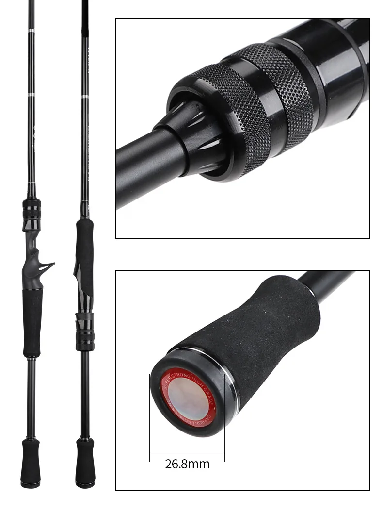 M adjustable Carbon Super Hard Single Carbon Fishing Rod - view 15