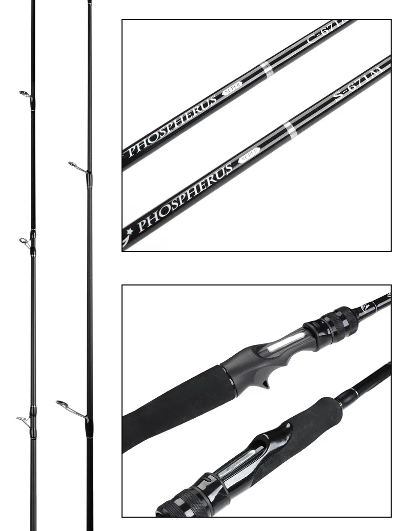 M adjustable Carbon Super Hard Single Carbon Fishing Rod - view 17