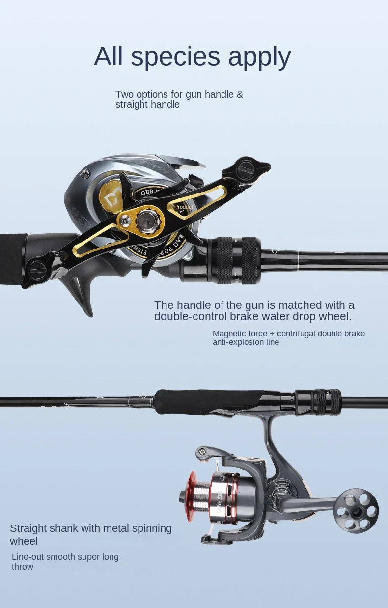 M adjustable Carbon Super Hard Single Carbon Fishing Rod - view 20