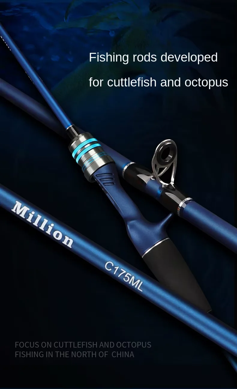CHEERY Fishing Yuan Carbon Squid Rod CarbonTitanium Alloy Fishing Rod - view 11