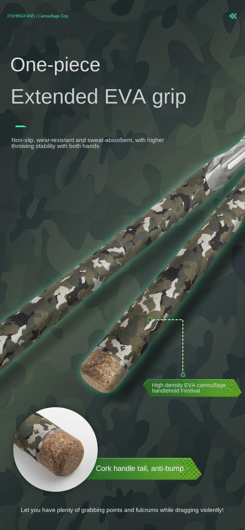 Fishing Rod Carbon XH Action Super Carbon Fishing Rod - view 6