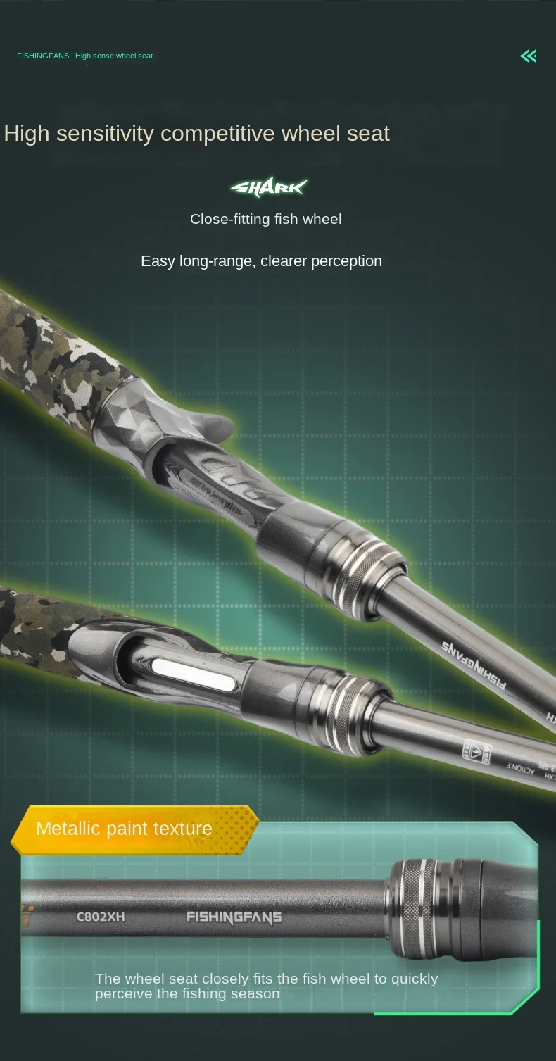 Fishing Rod Carbon XH Action Super Carbon Fishing Rod - view 10