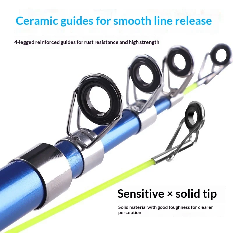 Carbon Sea Fishing Rod Set Super Carbon fishing rod - view 2
