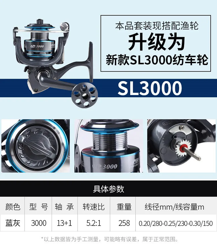 Carbon Sea Fishing Rod Set Super Carbon fishing rod - view 9