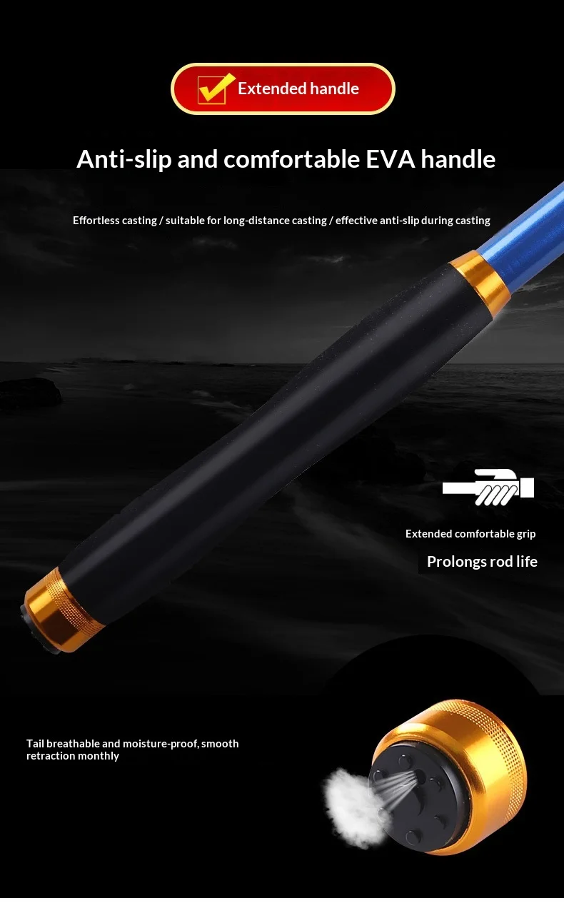 Carbon Sea Fishing Rod Set Super Carbon fishing rod - view 23