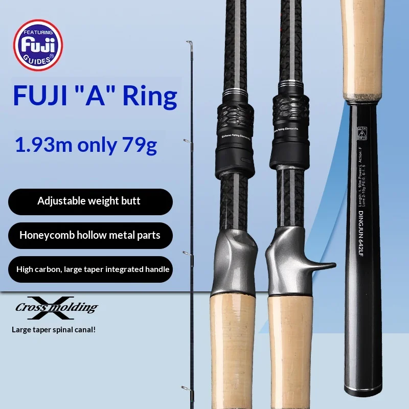 Large Taper Universal Luya Rod Fuji Carbon Fishing Rod - view 2
