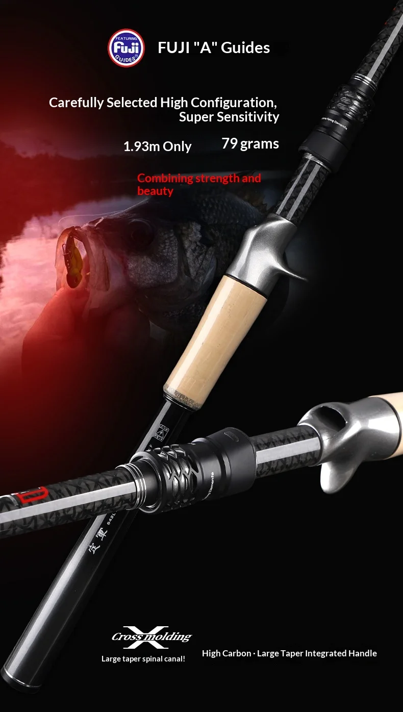 Large Taper Universal Luya Rod Fuji Carbon Fishing Rod - view 8