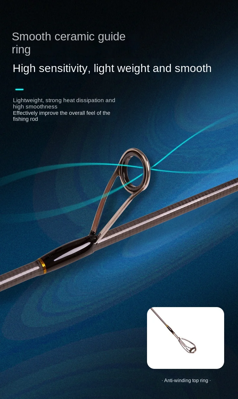 Demon Hunter Rainbow Magic Carbon Fishing Carbon Fishing Rod - view 14