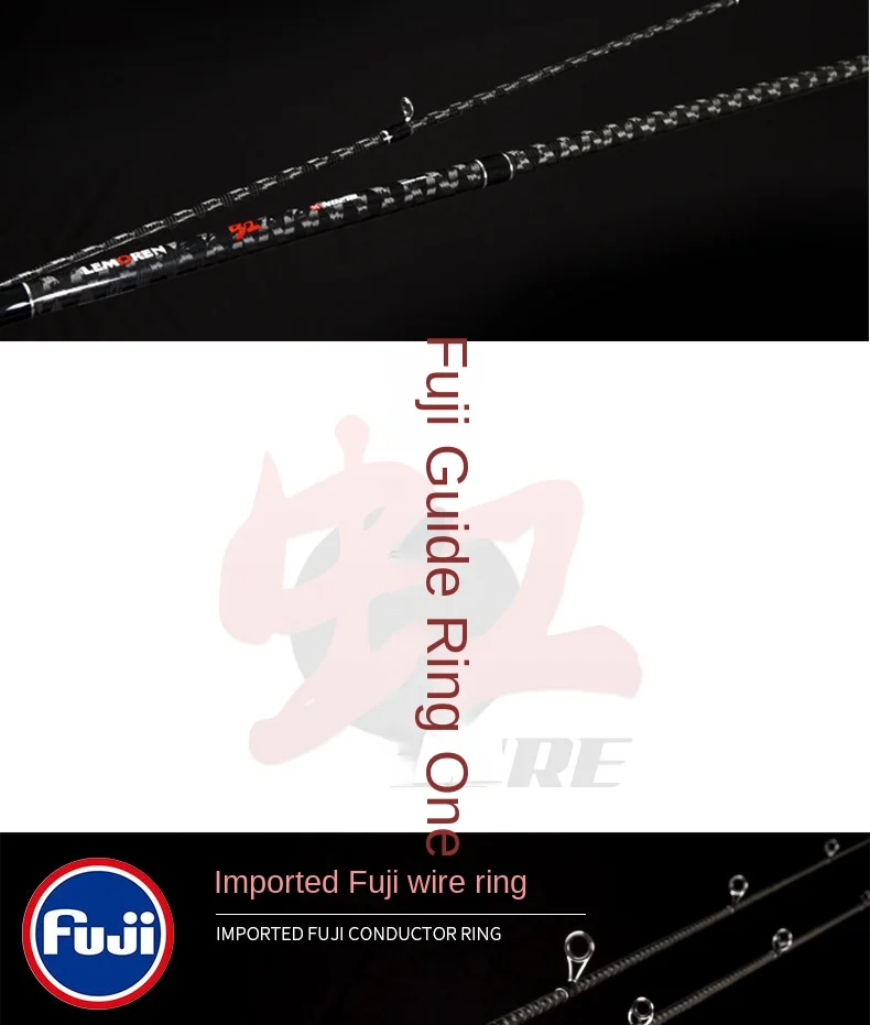Fuji Guide Ring Carbon M Tuning Carbon Fishing Rod - view 12