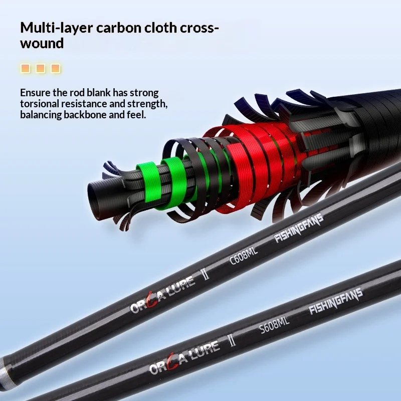 Ultra short Mini Portable Telescopic Carbon Carbon Fishing Rod - view 3