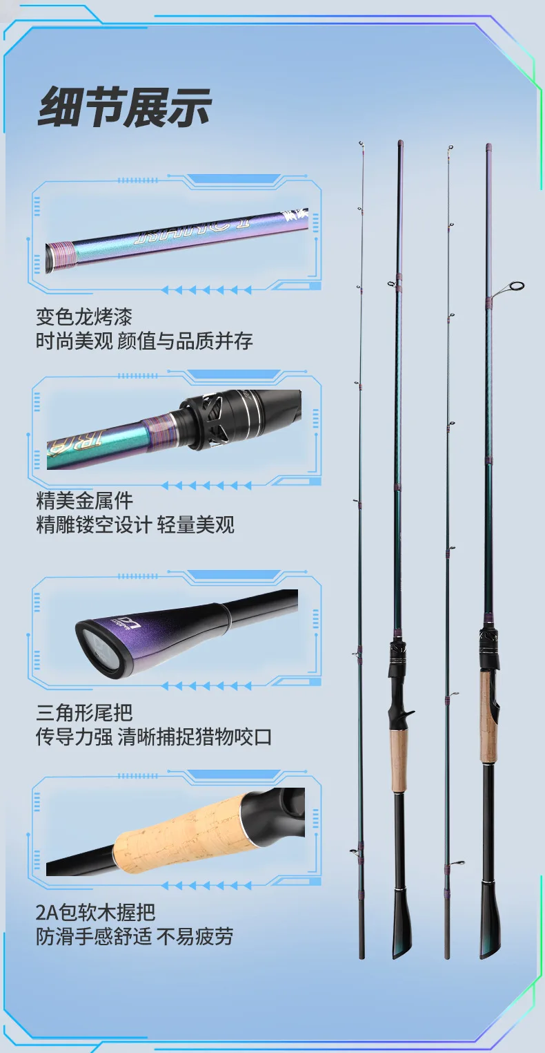 Fuji O Guide Ring Carbon 2 Carbon Fishing Rod - view 24