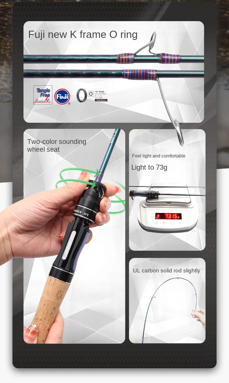 Micro Luya Horse Mouth for Fuji Carbon fishing rod - view 12