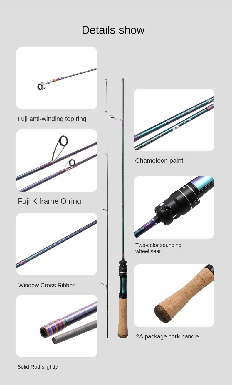 Micro Luya Horse Mouth for Fuji Carbon fishing rod - view 15