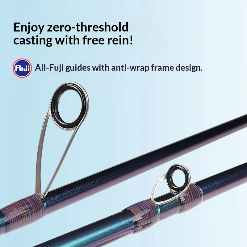 CHEERY Fuji Guide Ring Multi Section Carbon ShrimpRod, Competition Rod, Various, Rock Rod, Lure Rod, Carp Rod, Various - view 4