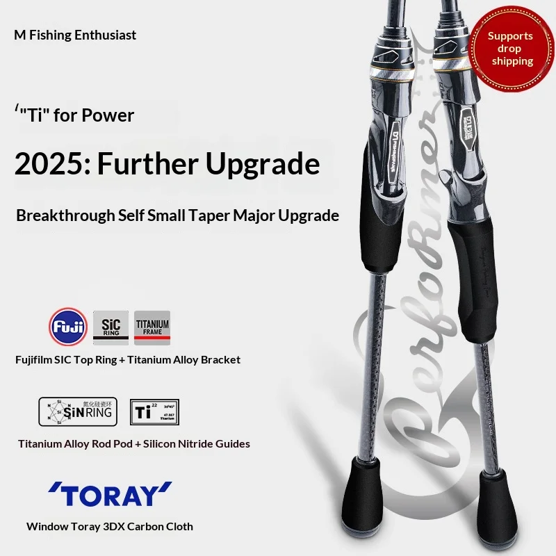 Cheery Fishing Fan Player Universal Lure Carbon Fishing Rod - view 5