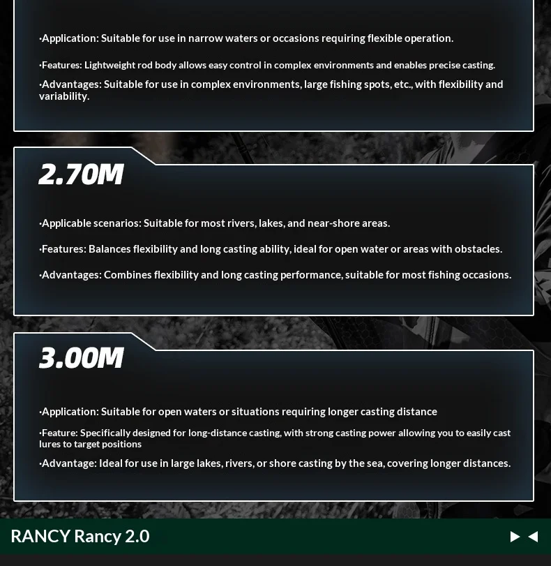 Lanxi 2 0 Long Distance Luya Carbon fishing rod - view 16