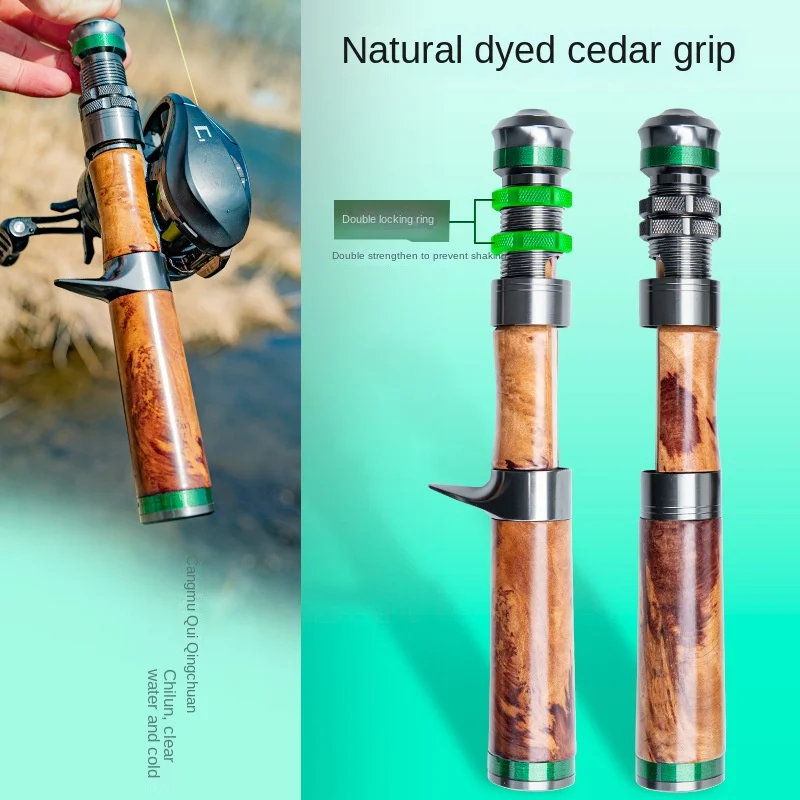 Natural Paulownia Wood Carbon Fishing Rod Carbon Fishing Rod - view 3