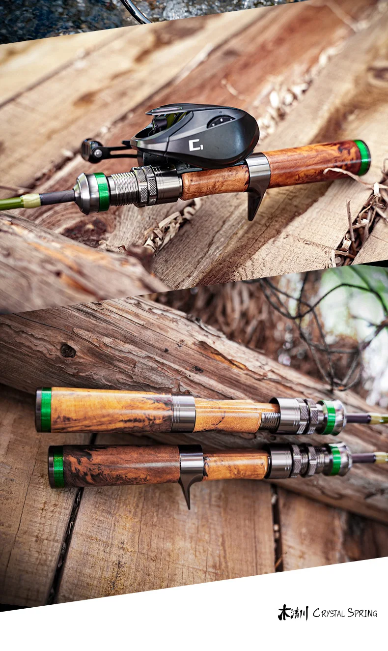 Natural Paulownia Wood Carbon Fishing Rod Carbon Fishing Rod - view 16
