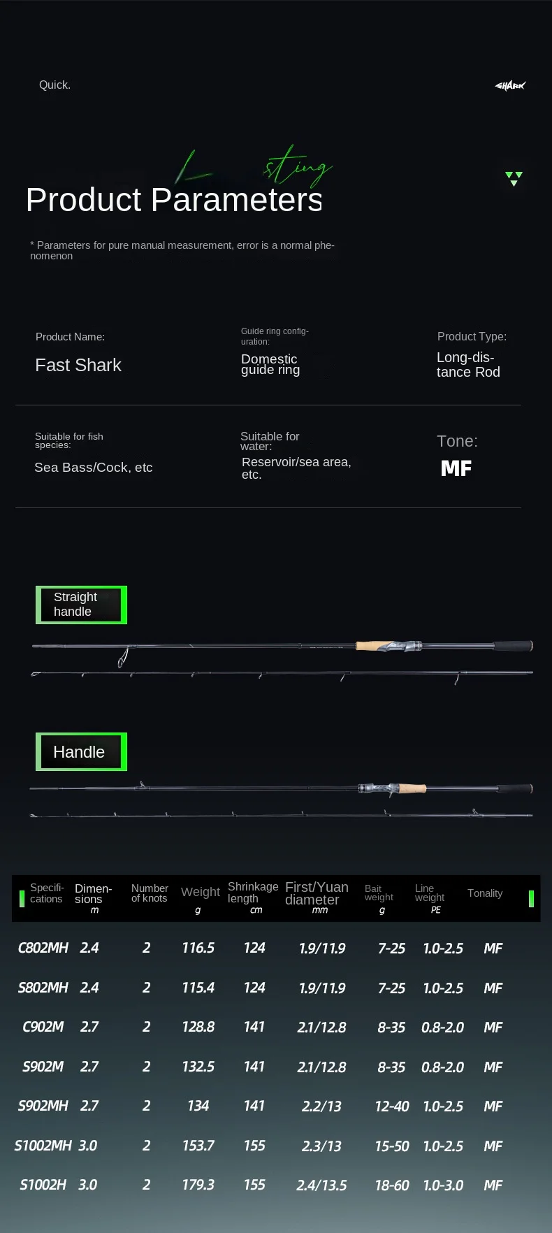 Carbon Fishing Rod for Sea Perch Carbon Fishing Rod - view 7