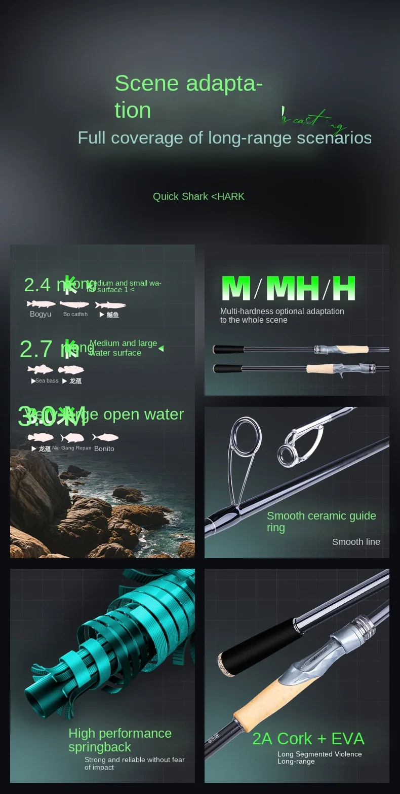 Carbon Fishing Rod for Sea Perch Carbon Fishing Rod - view 11