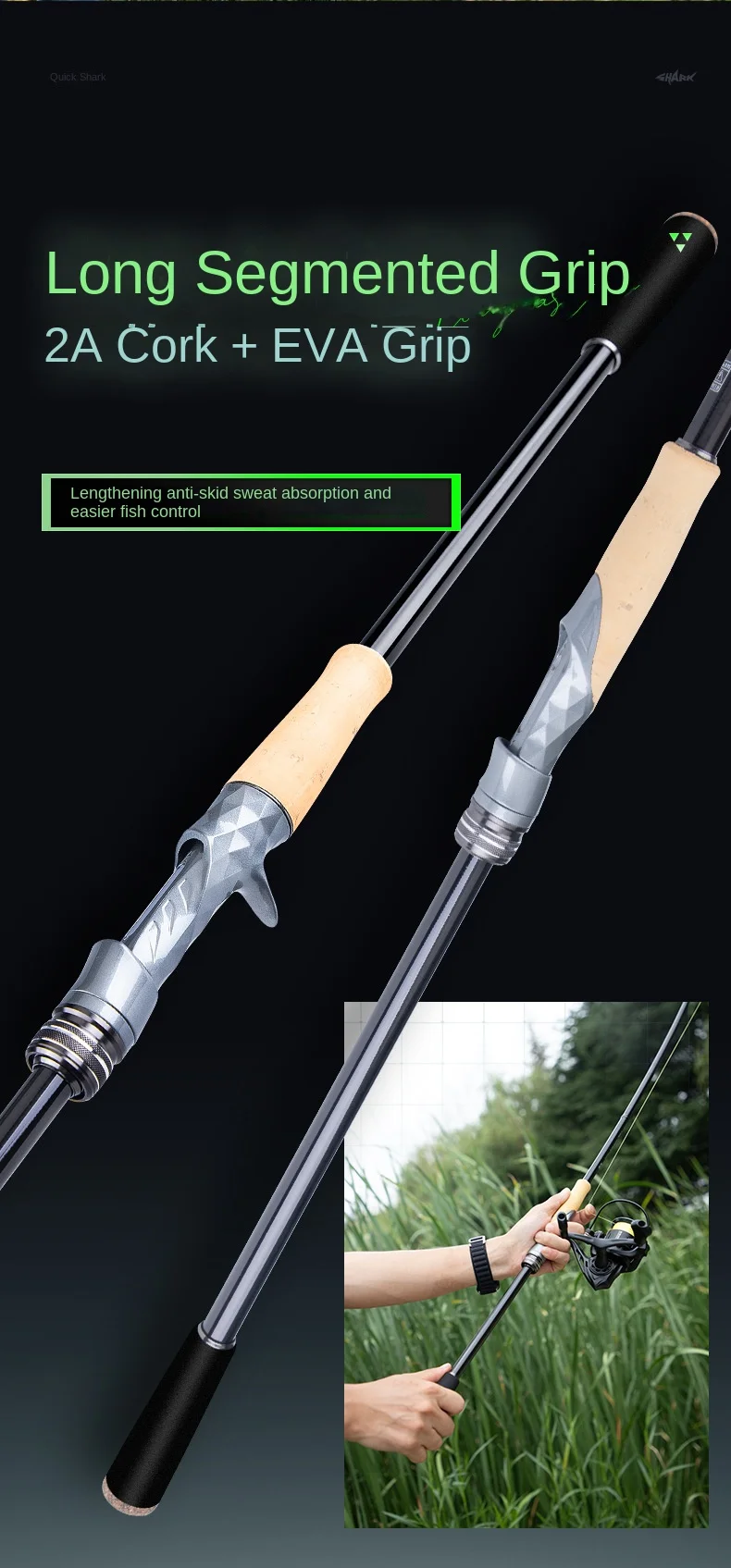 Carbon Fishing Rod for Sea Perch Carbon Fishing Rod - view 12