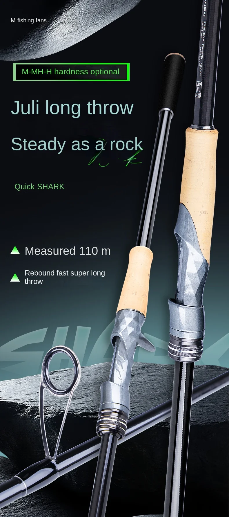 Carbon Fishing Rod for Sea Perch Carbon Fishing Rod - view 19