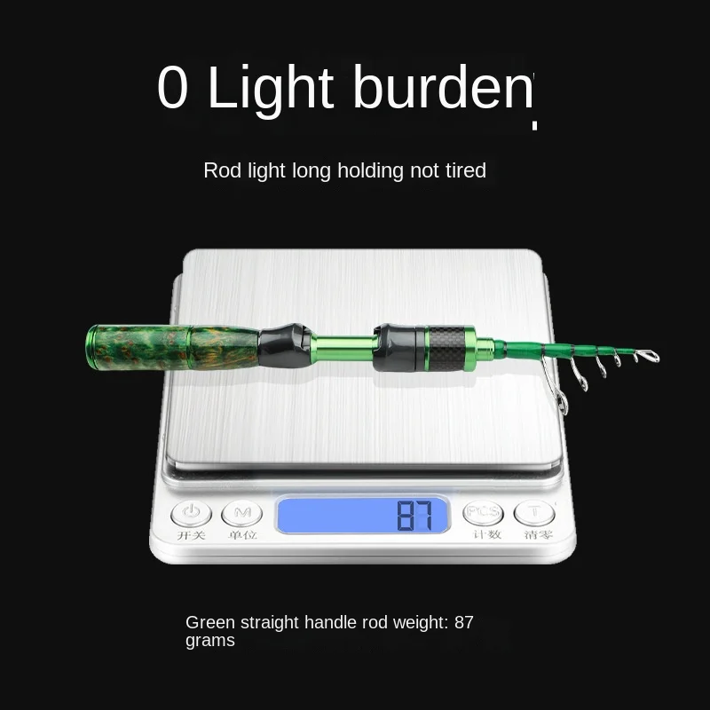 Magic Hunter Flower Bird Fish Telescopic Carbon fishing rod - view 4