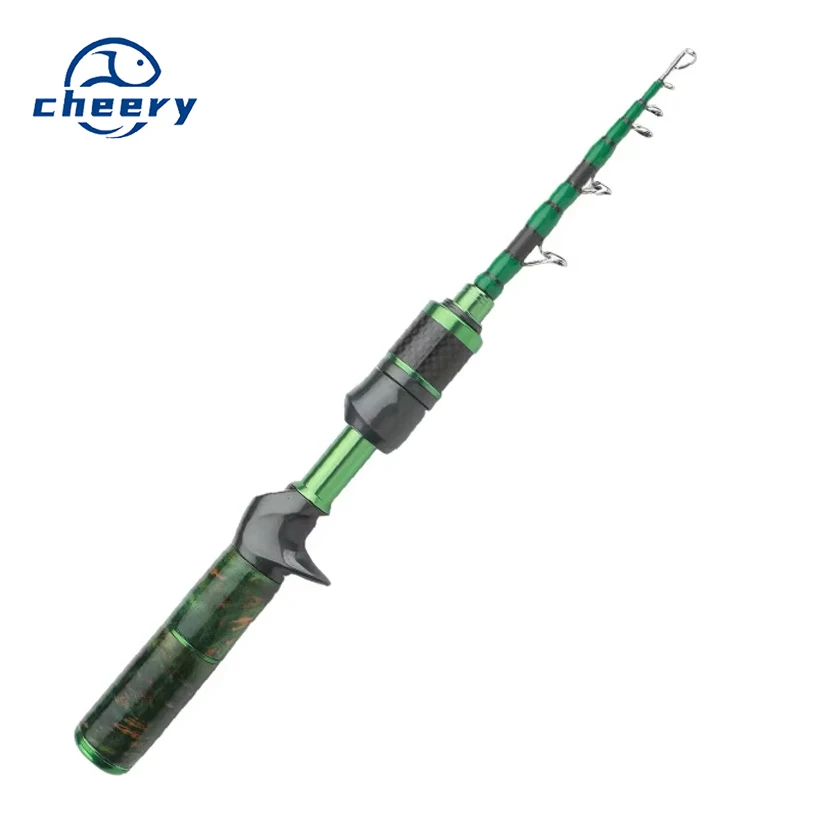 Magic Hunter Flower Bird Fish Telescopic Carbon fishing rod - view 6
