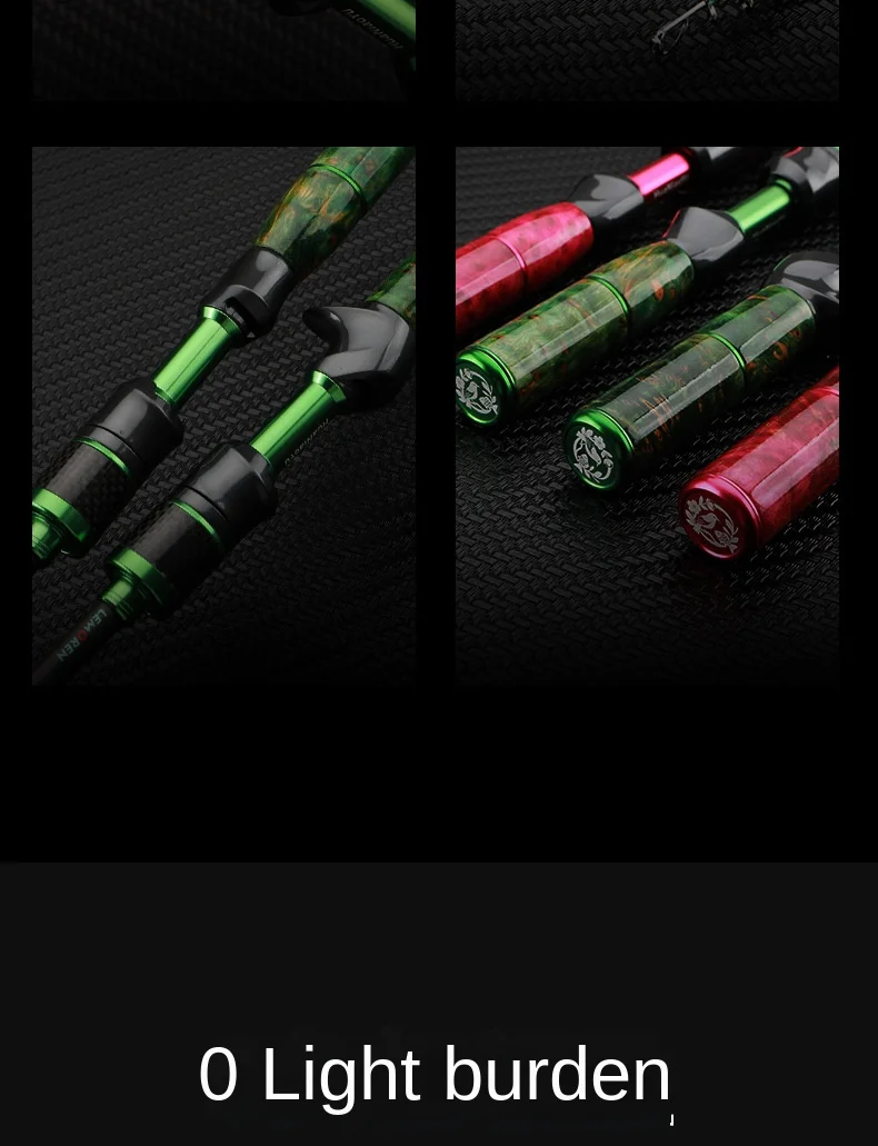 Magic Hunter Flower Bird Fish Telescopic Carbon fishing rod - view 8