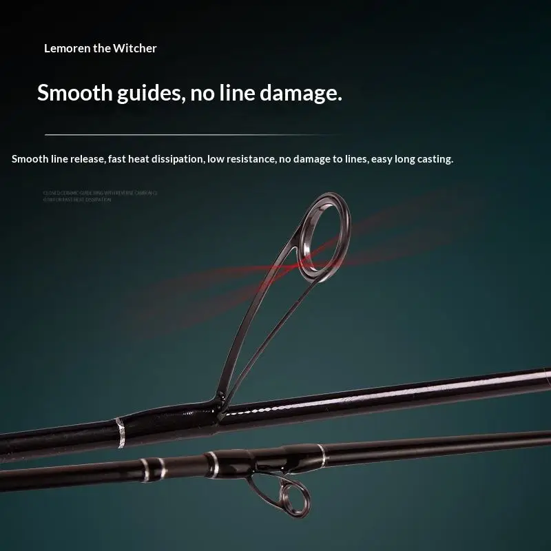 CHEERY Three section Magic Shadow Extreme Carbon fishing rod - view 5