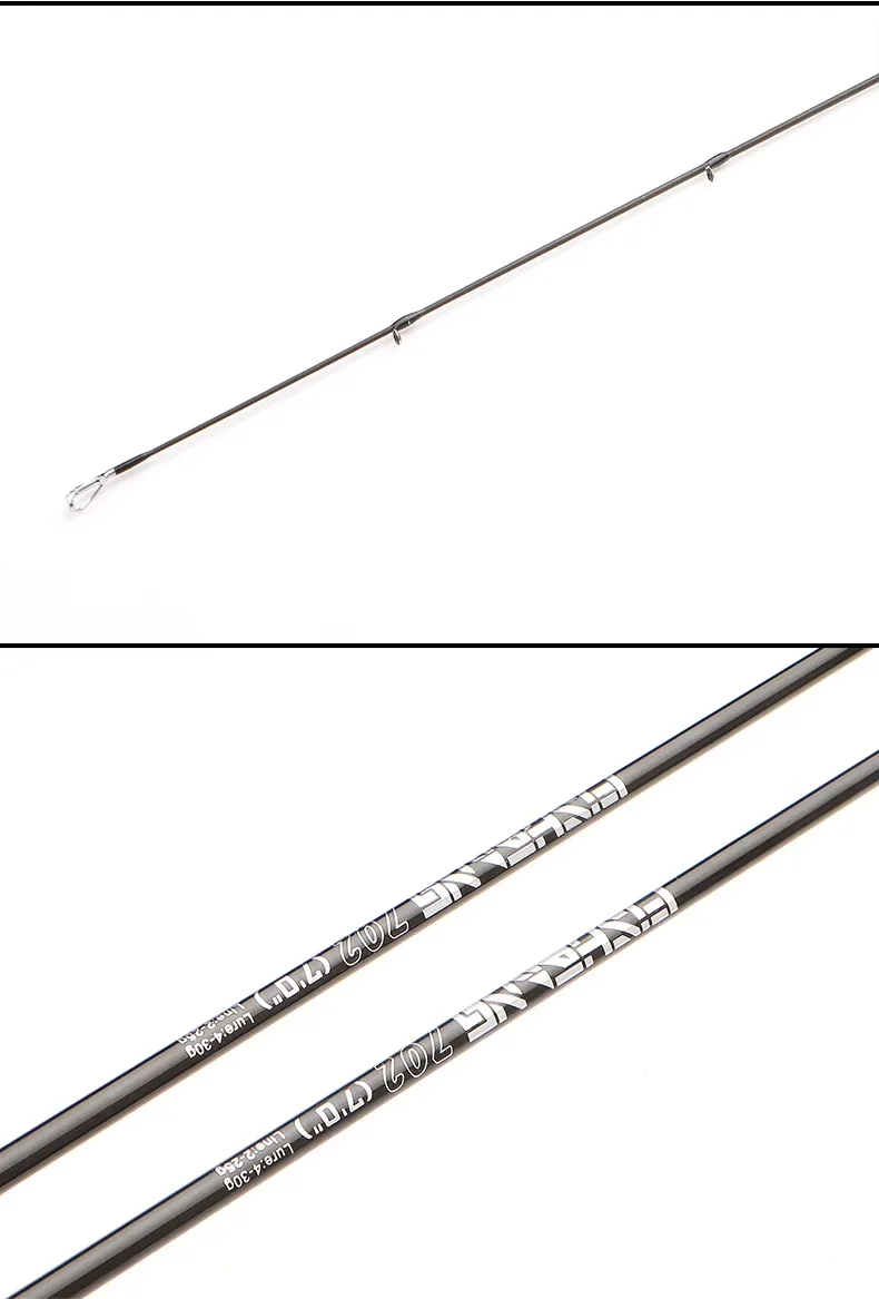 Cheery Wholesale Fishing Rod Black Warrior Carbon Fiber Lure Rod - view 16