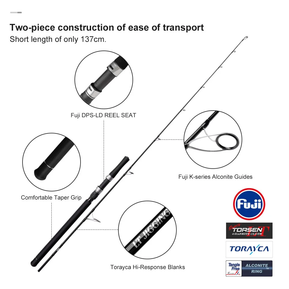 LT Lightweight Carbon Sea Fishing Fast Carbon Various - view 5