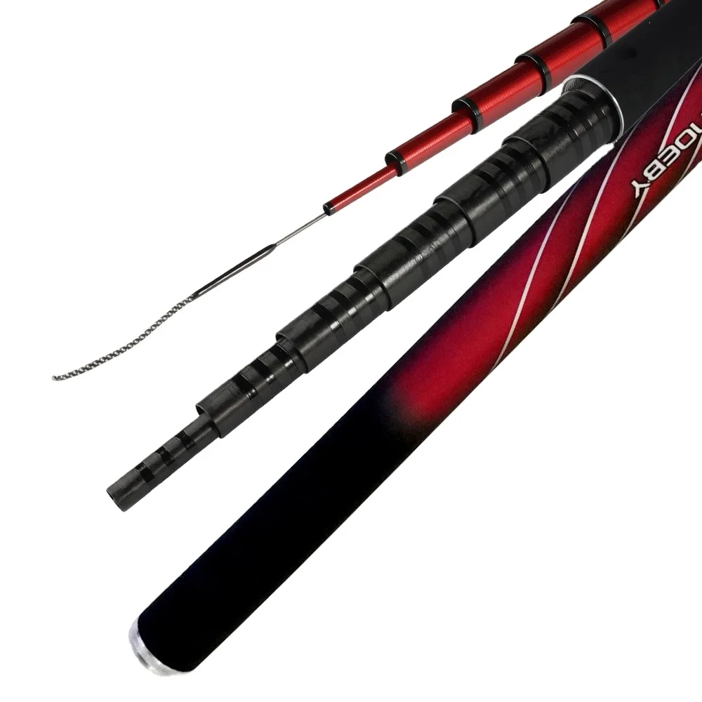 Ultra Light High Hard Carbon Telescopic Carbon Fishing Rod - view 2