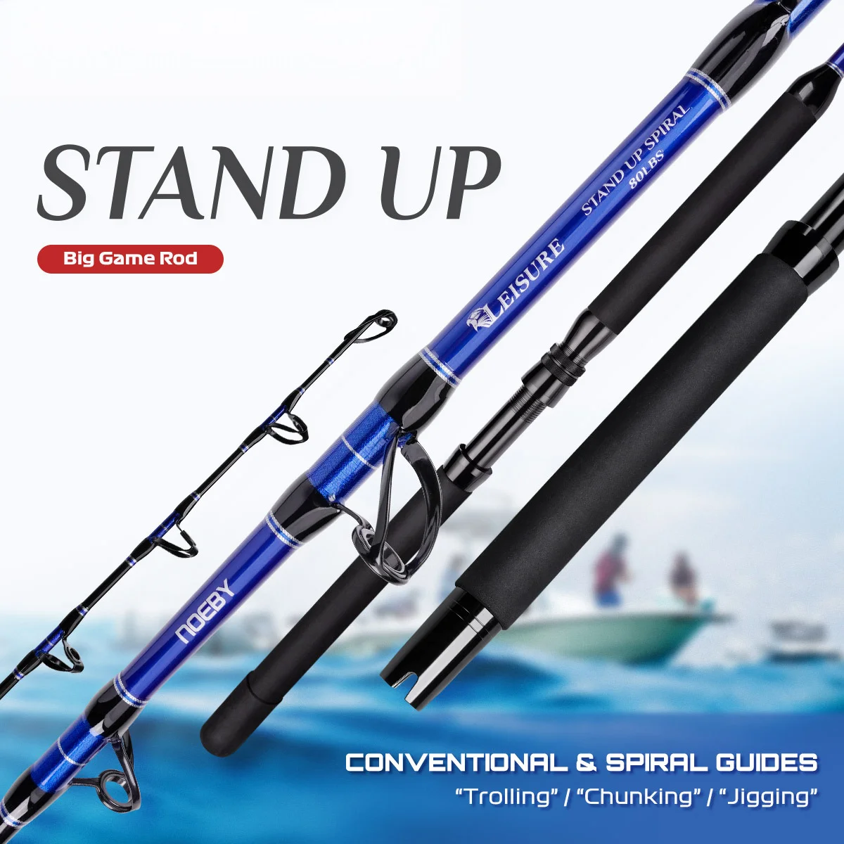 Carbon Deep Sea Trolling Fishing Rod Carbon Fishing Rod - view 2