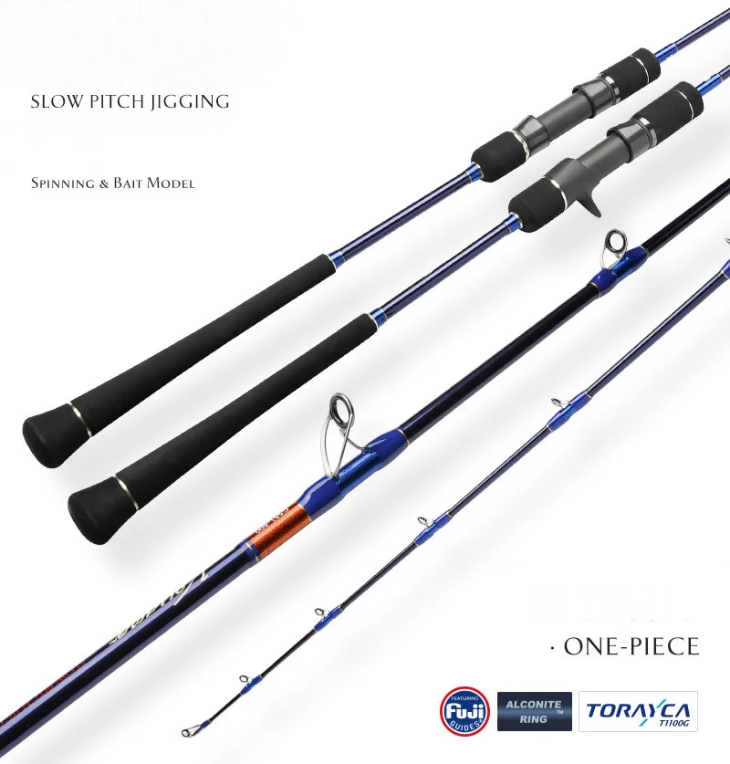 Lant Single Section Heavy Tackle Slow Carbon Fishing Rod - view 3
