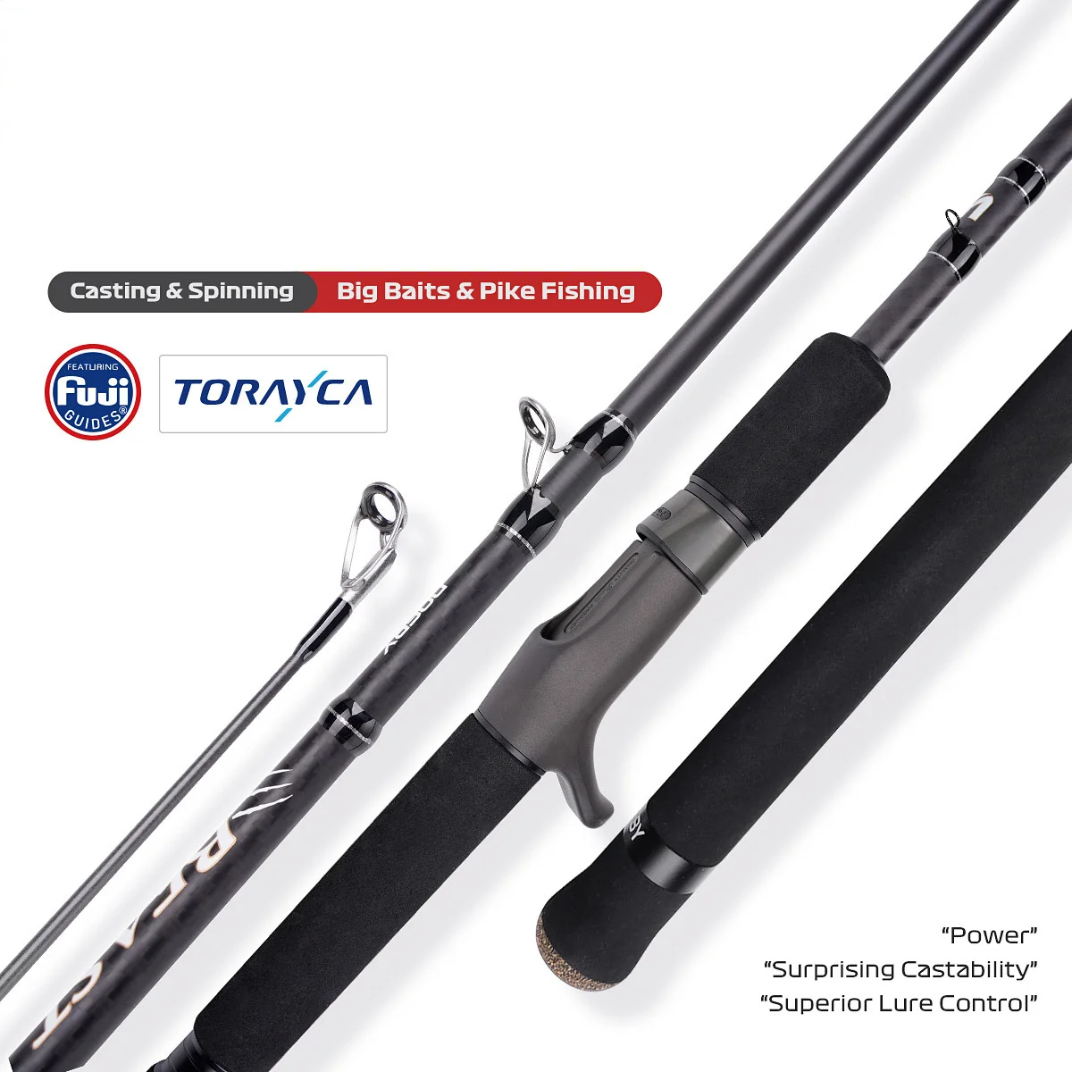 POWERGAME Carbon Fishing Rod Lake Lure Carbon Fishing Rod - view 2