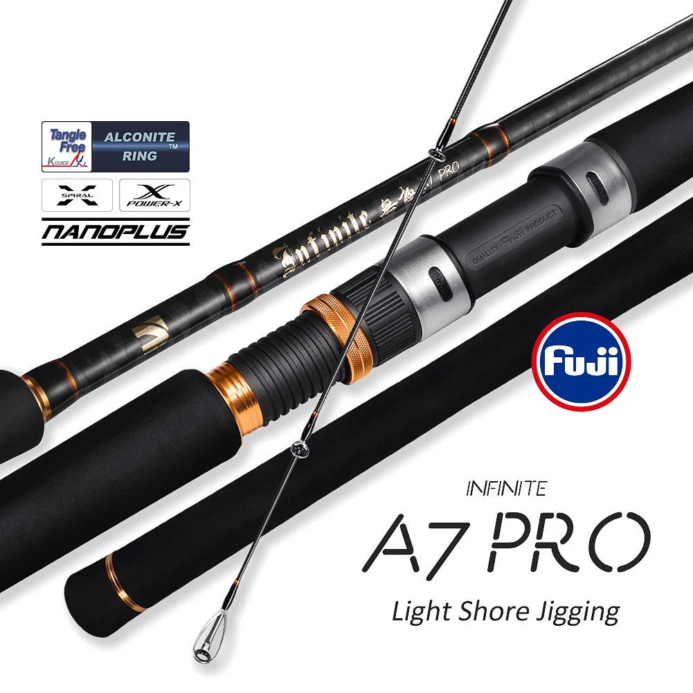 A7Pro Carbon Sea Fishing Boat Fishing Carbon Fishing Rod - view 3