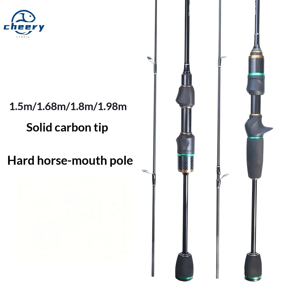 Cheery Solid Carbon Horse Mouth Micro