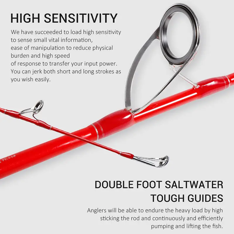 Cheery K5 Carbon Iron Pole Pencil Carbon Fishing Rod - view 3