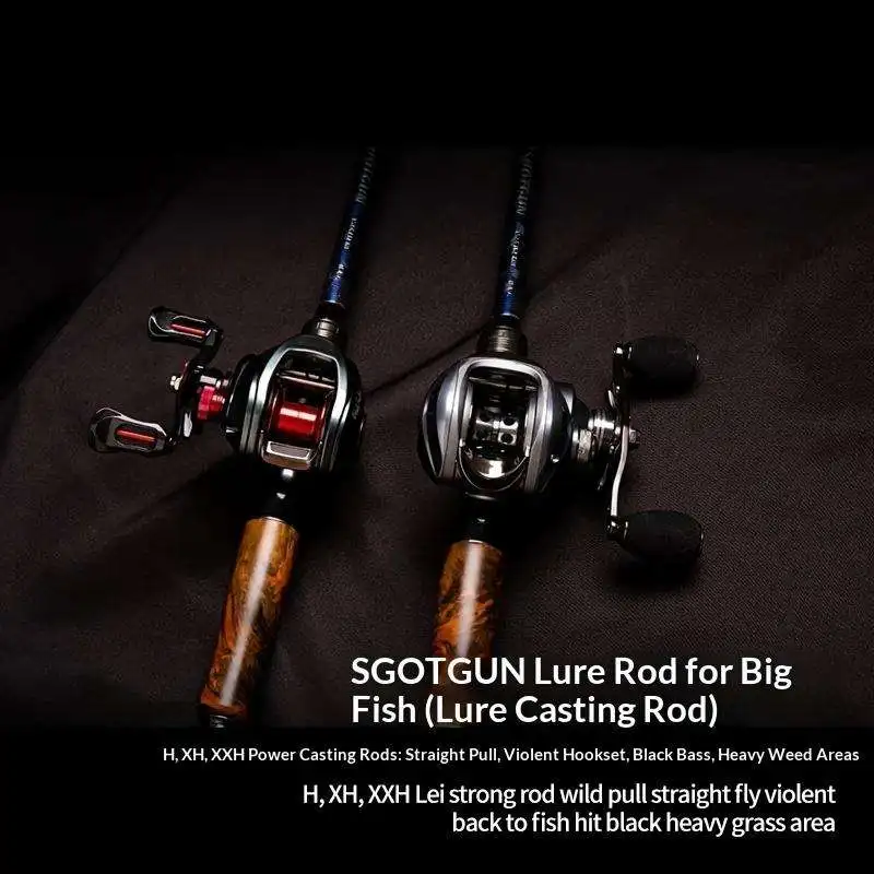 Cheery Devil Hunter Lei Qiang Second Carbon fishing rod - view 5