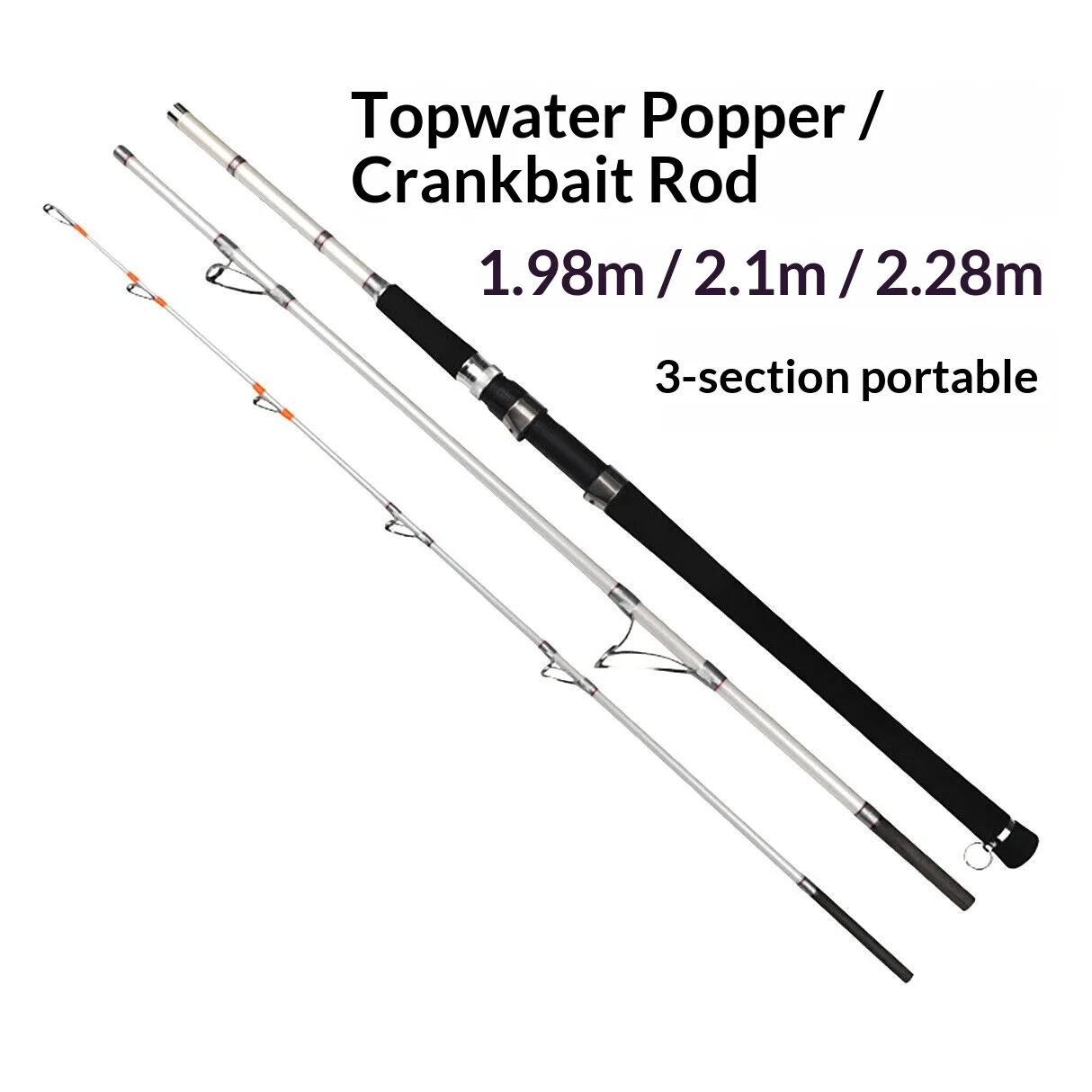 Stock Wholesale Three Section Portable Ultra