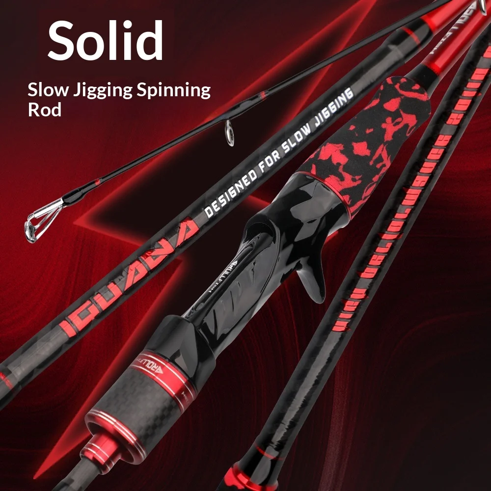 Solid Slow Jigging Tungsten Fishing Rod None None - view 4