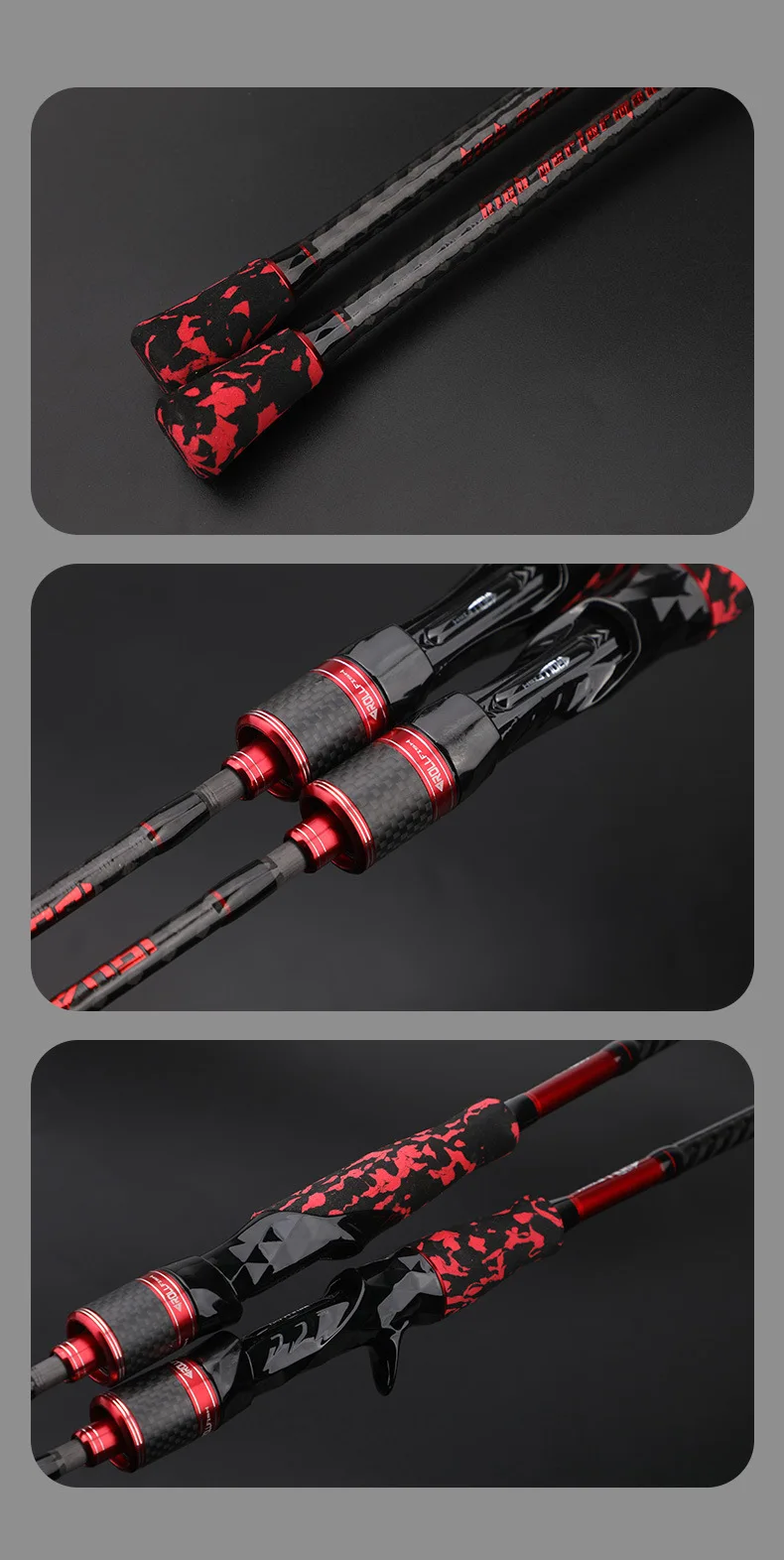 Solid Slow Jigging Tungsten Fishing Rod None None - view 14