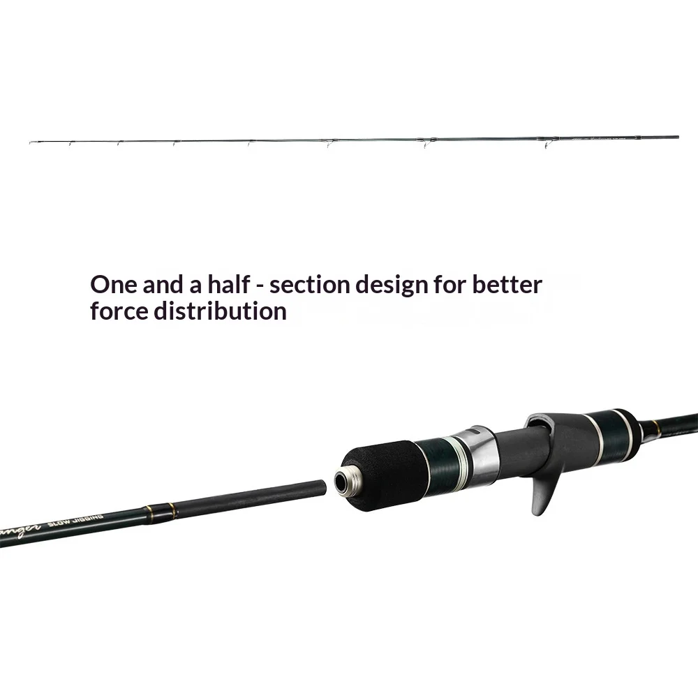 Solid Carbon Jigging Rod Quick Draw None None - view 10
