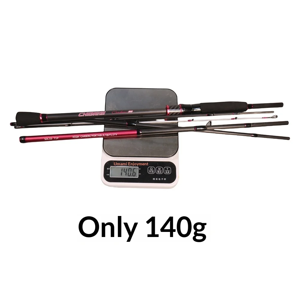 5 Portable Luya Rod Carbon Fiber None None - view 2