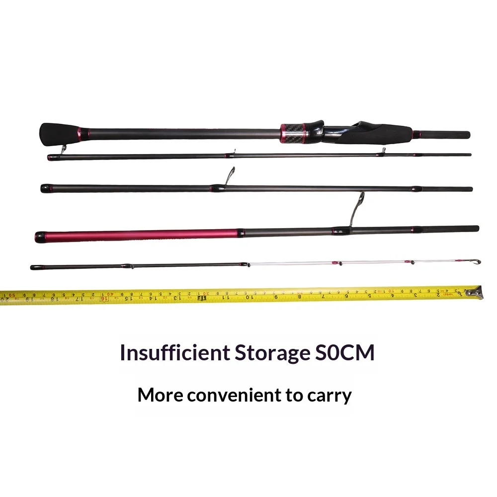 5 Portable Luya Rod Carbon Fiber None None - view 4