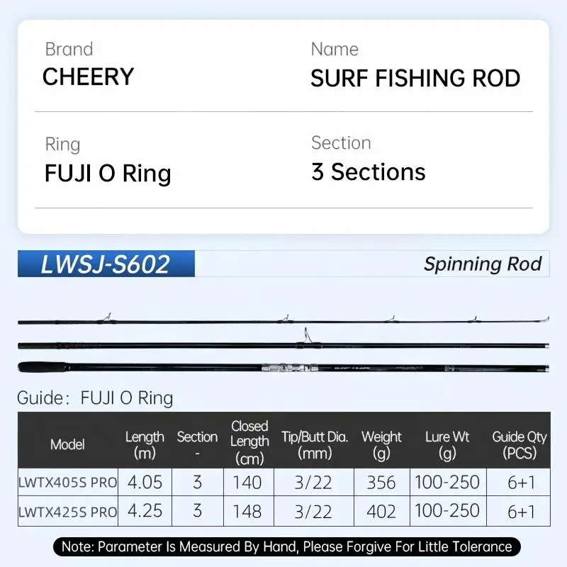 Premium Upgraded Saltwater Surf Casting Rod Carbon Ice FishingRod, Various, Lure Rod - view 10