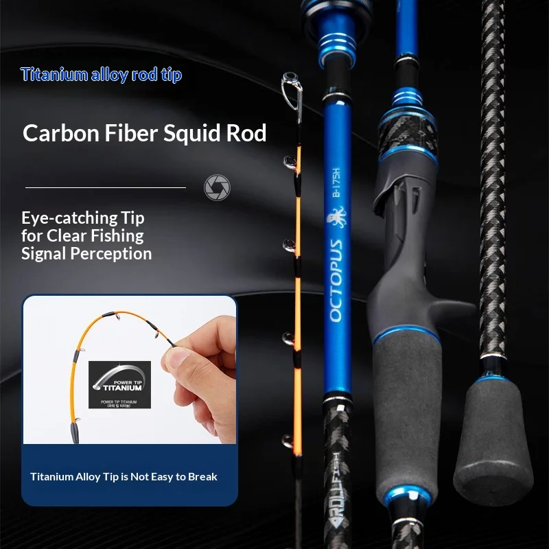 Squid Fishing Boat Rod Titanium Alloy None Various - view 2