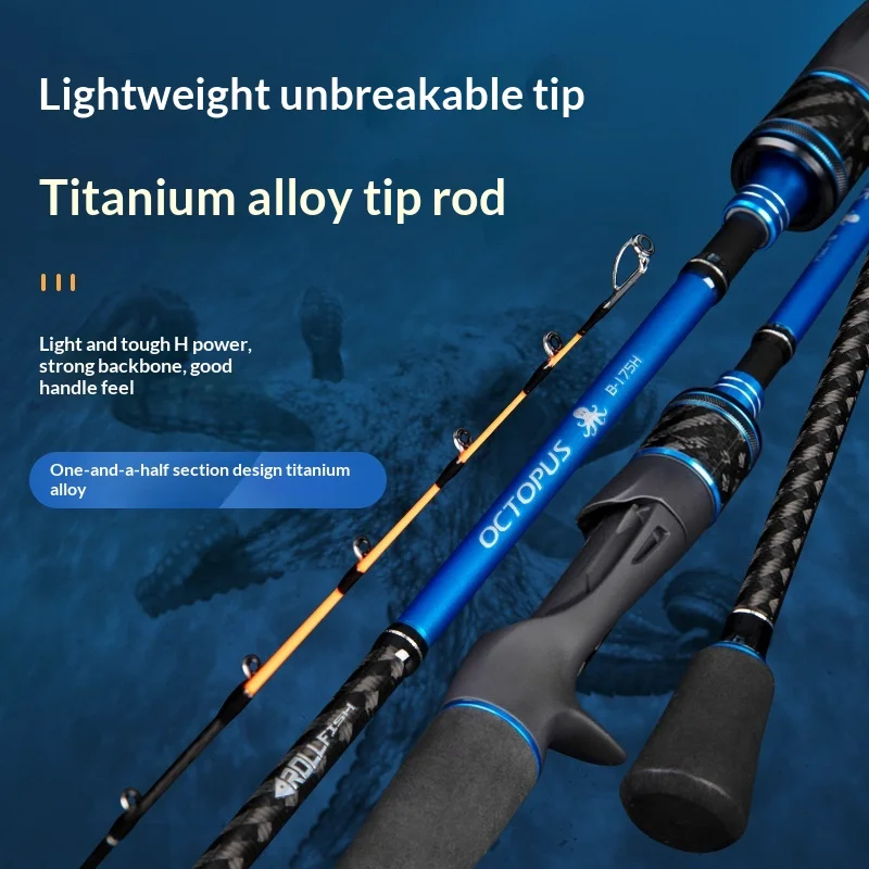 Squid Fishing Boat Rod Titanium Alloy None Various - view 5