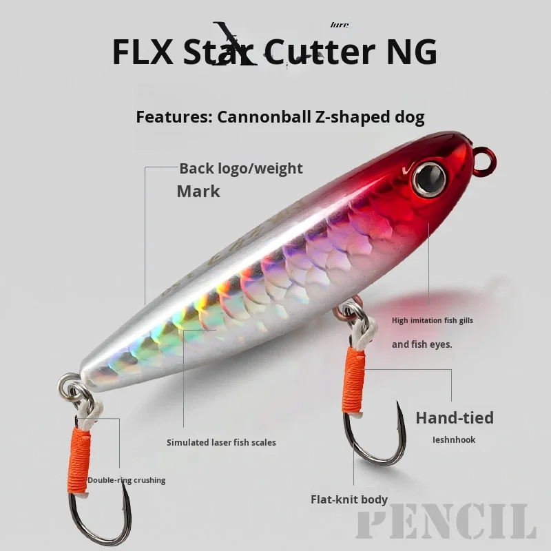 Cheery New Cannonball Son Dog Live ABS Pencil Lure - view 2